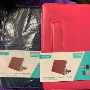 Mac Book Pro 13 (2016) computer case pink or blue color available.
